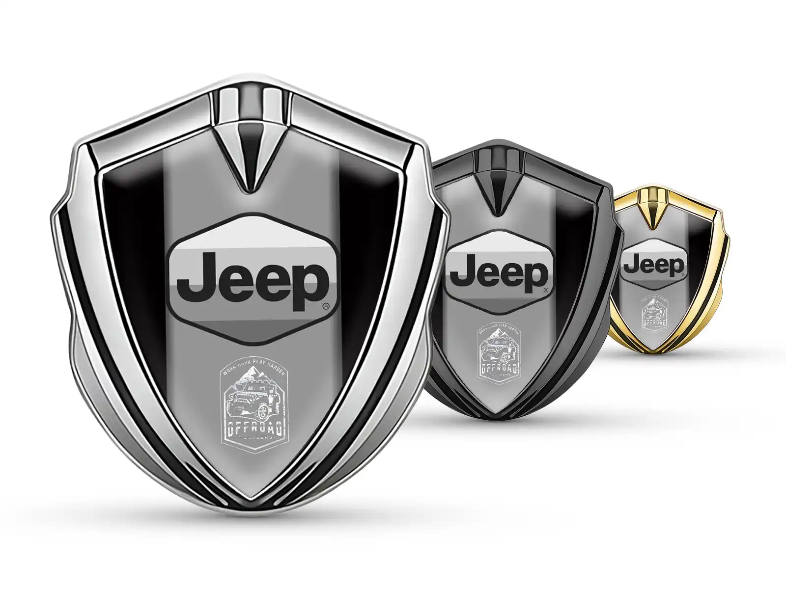 Jeep Emblem Silikon Abzeichen Moderner Look High-End Stil